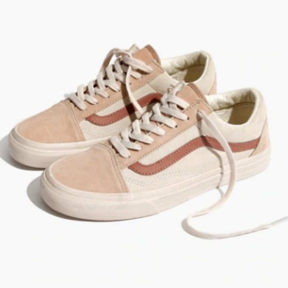Vans Unisex Old Skool Sneakers in Camel Colorblock
